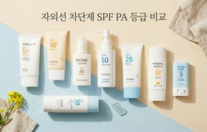 자외선 차단제 사용 시 SPF PA 등급 비교가 중요한 이유